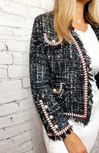 Load image into Gallery viewer, Chanel inspired Boucle&#39; Jacket