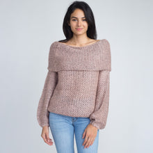 Load image into Gallery viewer, Off the Shoulder Sweater - Just A Little Tea