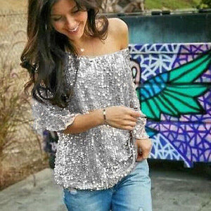 Sequin Blouse