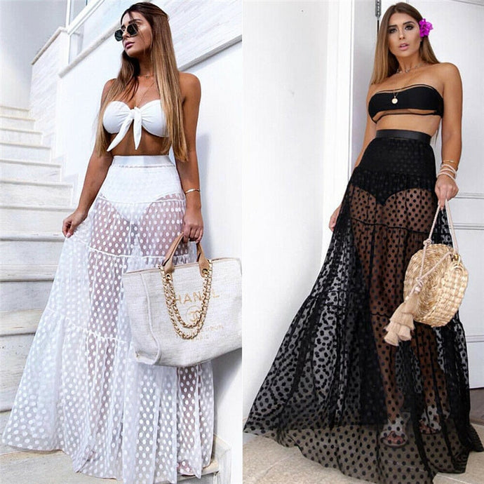 THE AUDREY MAXI SKIRT COVER UP