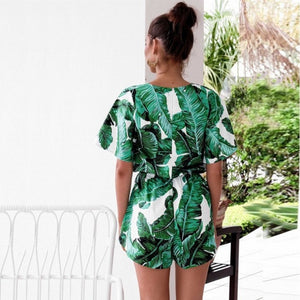 Lotus Leaf Romper