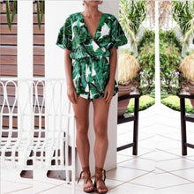 Load image into Gallery viewer, Lotus Leaf Romper